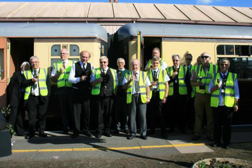 Volunteer stewards at Stratford